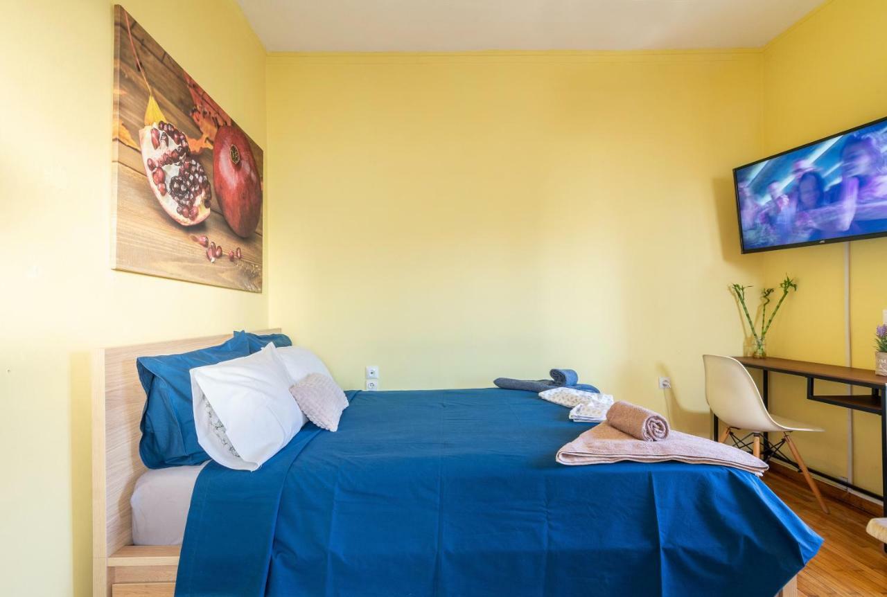 Central 6Th Floor Studio Near Metro & View&200Mbps Athens Exterior photo